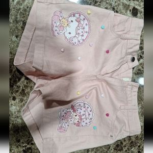 HelloKittyXstrawberry shorts